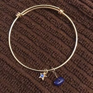 Bracelet Gold Tone w charms